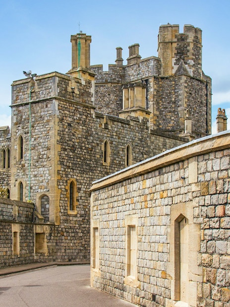 Pathway of Windsor Castle