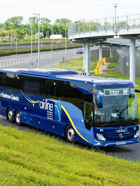 Airline shuttle bus transfer from Heathrow airport