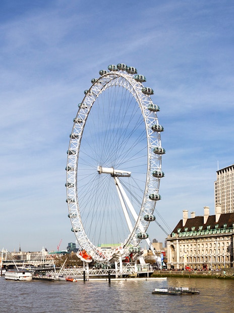 Exterior view of the London Eye